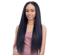Organique Mastermix STRAIGHT 24" (1B OFF BLACK) - Shake-N-Go Synthetic Bundle Weave
