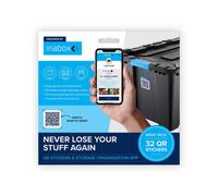 Inabox Organise By Inabox Pre-printed QR Stickers Storage Solution (Pack 32) - N70975