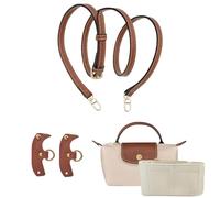 Organiser for Longchamp Bag, Compatible with Longchamp Shoulder Strap | Carrying strap for Longchamp, adjustable, compatible with Longchamp mini organiser, no-punch, suitable for Longchamp