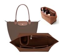Organiser for Longchamp Bag, Organiser for Longchamp Pliage L, Bag Organiser for Longchamp L, Purse Organiser for Longchamp, Felt Bag Organiser with Multiple Pockets, Handbag Organiser