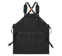 Organiser Thickened Canvas Tool Bag Wear Resistant Waterproof Apron for Kitchen Home Gardening Storage Bag Waist Apron Toolbox Organiser(Black)