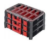 Organiser Tool 3 PCS set Tough Modular System Mobile Workshop Storage Box Parts Garage Carry Cases