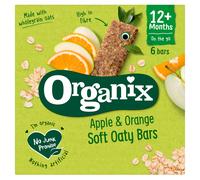 Organix Apple & Orange Soft Oaty Bars 12+ Months 6 x 23g