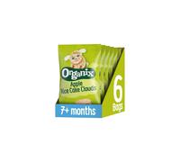 Organix Apple Rice Cake Clouds, Baby Rice Cakes Snack, Finger Food, 7+ Months, 40 g (Pack of 6)