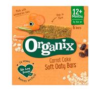 Organix Carrot Cake Soft Oaty Bars - Pack of 6 - 23g