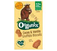 Organix Cocoa & Vanilla Gruffalo Biscuits 12+ Months, 5 x 20g