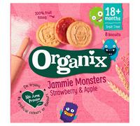 Organix Jammie Monsters Strawberry & Apple 18+ Months 64g