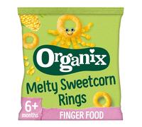Organix Melty Sweetcorn Rings - 20g