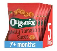Organix Melty Tomato Slices, Organic Baby Finger Food Snack 7+ Months, 20 g (Pack of 5)