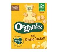 Organix Mini Cheese Crackers, 4 x 20g