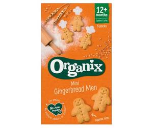 Organix Mini Gingerbread Men 5 x 20g