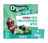 Organix Organix KIDS Cool Choco Mint Mini Flapjack Bites (4 x 23g)