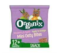 Organix Organix Mini Organic Oat Toddler Snack Bar Bites 110g
