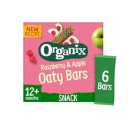 Organix Raspberry & Apple Soft Oaty Bars 12+ months 138g (6x23g)