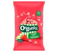 Organix Strawberry & Apple Puffcorn 12+ Months 4 x 10g