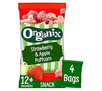 Organix Strawberry & Apple Puffcorn 40g (4x10g)