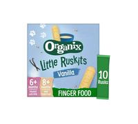 Organix Vanilla Little Ruskits 6+ months 60g (10x6g)