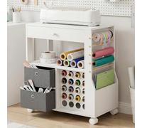 Organization and Storage Craft Cart Compatible with Cricut Machines