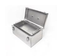 Organization Stainless Steel Tool Box Household Multi-functional Repair Tool Box Hardware Storage Box Thickened Travel Box Outdoor Portable First Aid Box for Home