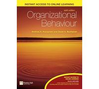 Organizational Behaviour: An Introductory Text