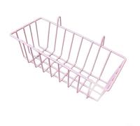 Organize in Style with the Iron Art Grid Shelving Tray Hanging Basket Functional Decor (1)
