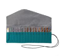 Organize Your Sewing Tools with Foldable Storage Bags for Knitting Needles and Crochet Hooks (green)