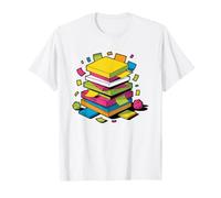 Organized Brain Made Sticky Note Board Art Hoarder Mind T-Shirt