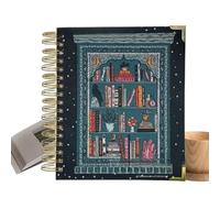 Organized Reading Planner - 198 Pages Diary Notebook, Study Log Journal with Structure, Hardcover Writing Book with Detail, Academic Stationery Style, Daily Planner for Kids, Teens, Students