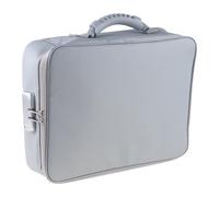 Organized Resistant Waterproof File Bag with 16 Card Slots 8 Passports for Easy Document Access Silicone Fiberglass Document Case