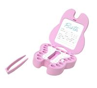 Organized Storage Case for Baby Teeth Featuring Position, B | Birth Area Molded Design, Parent Focused