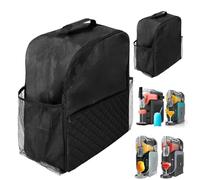 Organizer Bag for Ninja SLUSHi Slushie Machine FS301 & FS299 Diamond Pattern Case for Ninja Slushie Dust Cover Accessories Frozen Drink Maker, Cover for Ninja Slushie FS301/FS299 (Black)