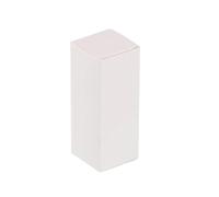 Organizer Box 50pcs Multi Size Kraft Gift Box Black White Brown Cardboard Packaging for Businiess Proposal for Bridal Birthday Party Desk Storage(White,50PCS_10X10X7CM)