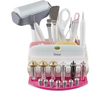Organizer Compatible with Cricut Accessories Blade Holder Caddy,Storage Compatible with Cricut Maker Blades/QuickSwap Tip/Explore DeepCut Blade