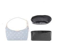 Organizer Compatible with LV Handbags, Storage Insert for HillsPochette(Black)