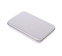Organizer For Case Small Metal Tinplate Can Storage Box For Makeup Double Eyeli Storage Box With Dividers