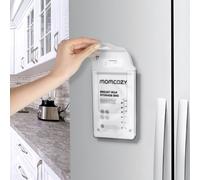 Organizer for Empty Breast Milk Storage Bags - External Refrigerator Container with Strong Magnets - Versatile for Additional Uses - Organizer Pro Max