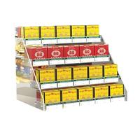 Organizer for Stores - Cigarettes Display Rack, Wall Mounted Retail Display Case, Acrylic Cigarette Showcase Box, Convenience Store Cigarette Candy Manager(29.5x10.8x7.5cm)