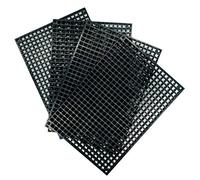 Organizer Genie - Four Black Pegboard Set to organize your Sockets, Wrenches, Pliers, Screwdrivers, Bits and All Other Tools