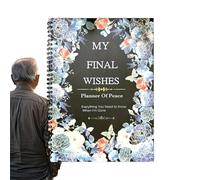 Organizer | Planner for Final Affairs,Guided Notebook for Preparation Will Last Wills Daily Information Family and Professional Affairs