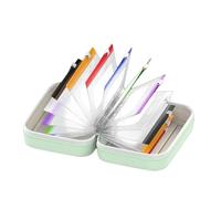 Organizer Pouches - 14 Color-Coded Pill Packs, Portable Storage Pouches for Daily Supplements | Protect Travel-friendly Management System for Women Men Fish Oil Homework Users