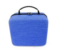 Organizer Storage Bag for for Fisher-Price Rockin Record Player, Large Capacity EVA Protective Case, Shockproof Oxford Cloth Design, Portable Travel Carrier, Blue