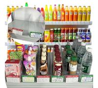 Organizing Essentials Kit - Shelf Dividers, Storage Bin Labels, Index Card Holder, Wire Rack Covers & Shelf Clips with Adjustable Pegs and Label Holders for Pantry, Closet, Office Storage Solutions