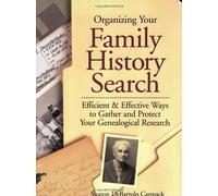 Organizing Your Family History Search