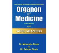 Organon of Medicine with Word Meanings (6th & 5th Editions)