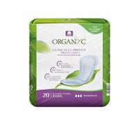 Organyc - 100% Organic Cotton Incontinence Pads for Bladder Leaks - Certified Odor Control, FSA/HSA Eligible, Moderate Flow, Regular Absorbency, 20 Count…