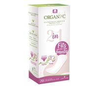 Organyc 2-in-1 Thong + Panty Liner (Light Flow) - 20 Pack