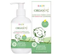 Organyc Baby Sensitive Body Wash & Shampoo - 250ml