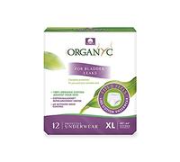 Organyc Bladder Control Underwear for Women - Large (12 Count)