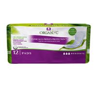 Organyc Moderate Incontinence Pads - 12 Pads