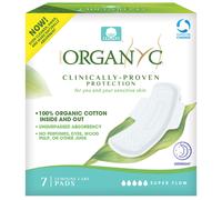Organyc Overnight Feminine Care Pads - 7 Pads